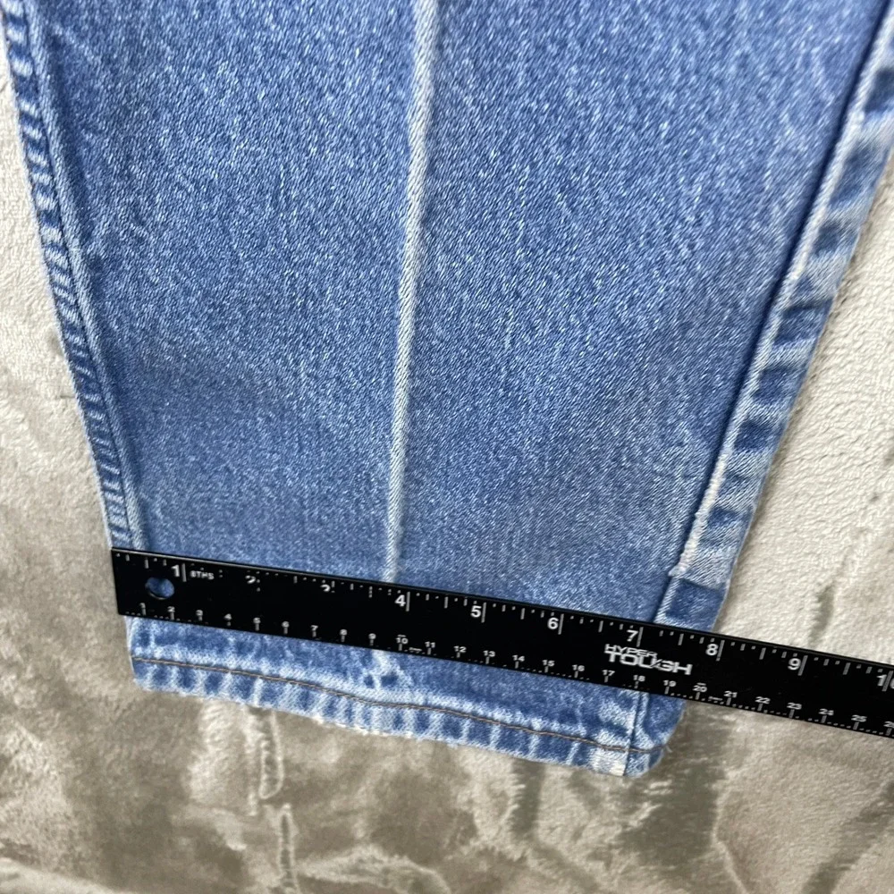 Vintage Wrangler Jeans Mens 32x36 Whisker Fade Distressed Made in USA 936DEN